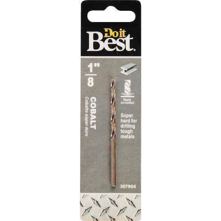 All-Source 1/8 In. Cobalt Drill Bit 248991DB